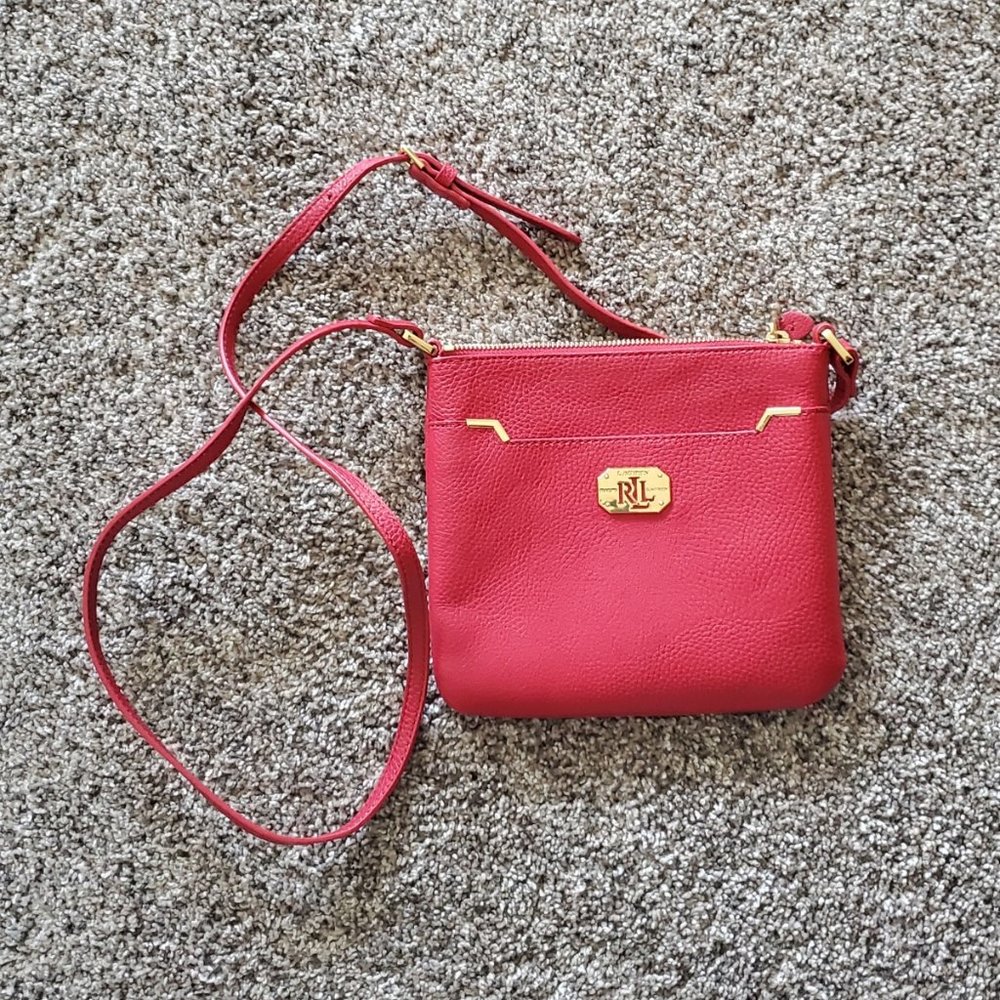 Ralph Lauren RLL Red Crossbody